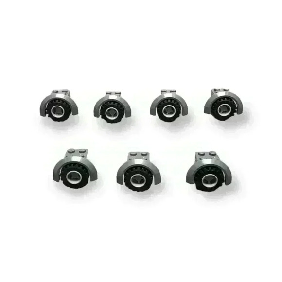 Lego Wheels Tires Mudguards Lot 6014b 6015 6014bc04 87697 50745 21mm D. x 12mm - Picture 1 of 3
